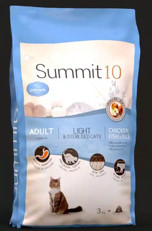 Summit 10 Cat Light & Sterilised Cat 3 Kg