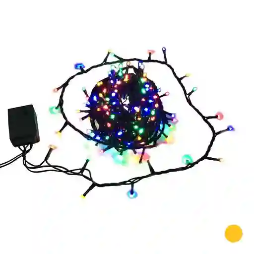 200luces Led Con Funcion Navidad Colores