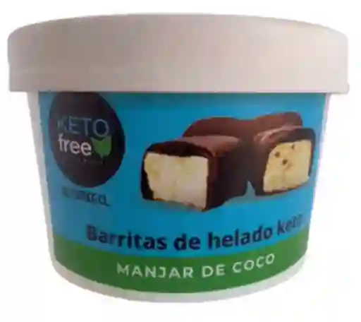Keto Free - Helado En Barra Keto Manjar De Coco - Barritas De Helado (sin Gluten)