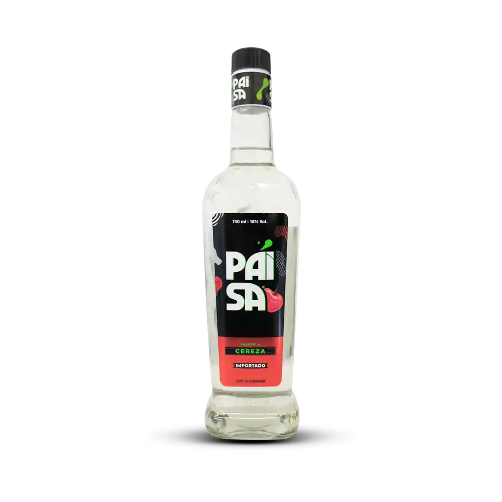 Aguardiente Paisa Cereza 750cc