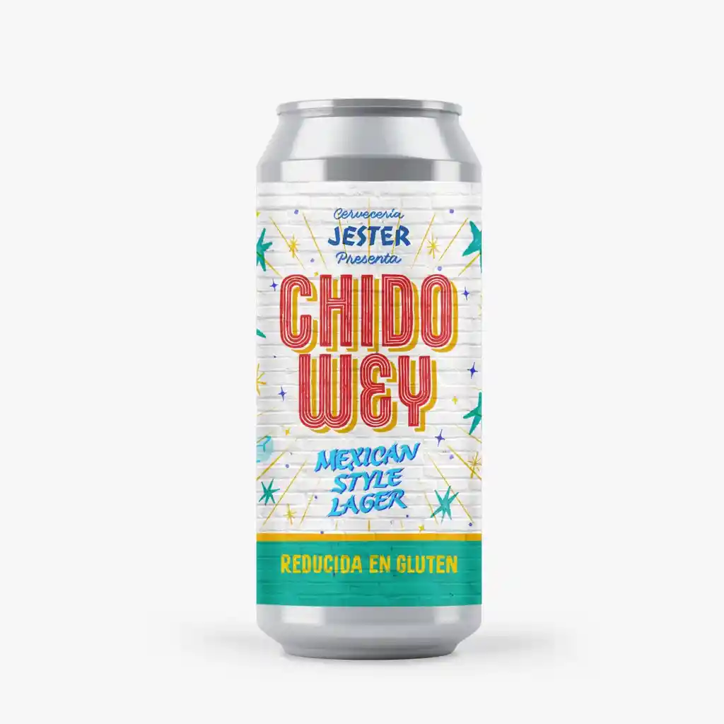 Jester Chido Wey Mexican Lager 473cc