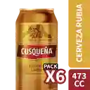 Cusqueña Dorada 6 Pack Lata 473 Ml