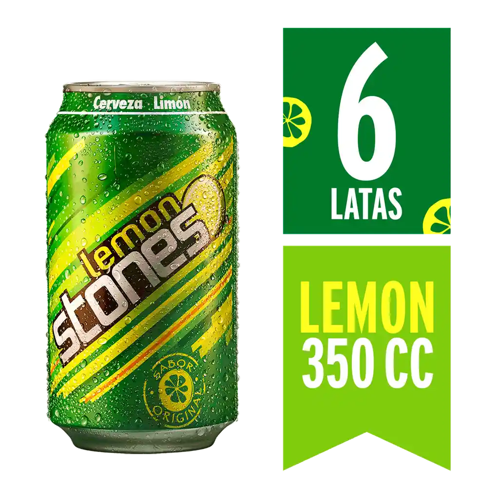Lemon Limon 6 Pack Lata 350 Ml
