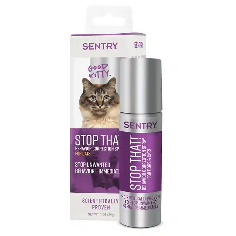 Sentry Stop That! Behavior Correction Spray Gatos 29 G