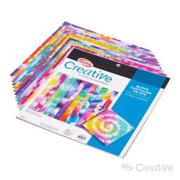 Block Papel Tye Dye