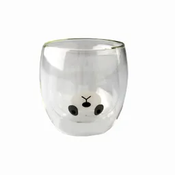 Vaso De Doble Vidrio Diseño Animales Kawaii Modelo B