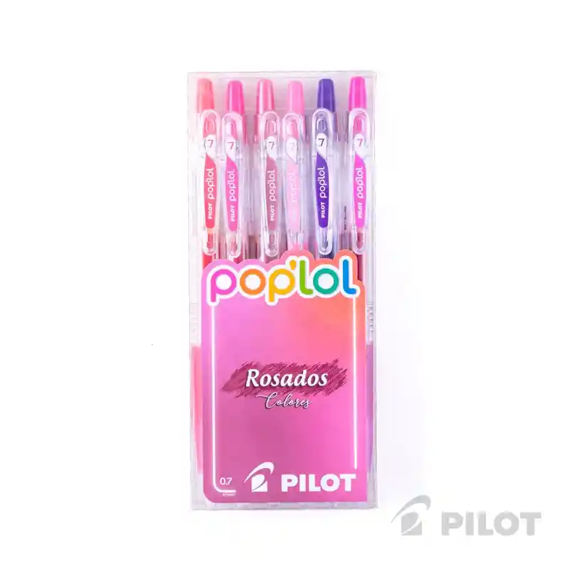 Pop'lol Rosa 6 Colores