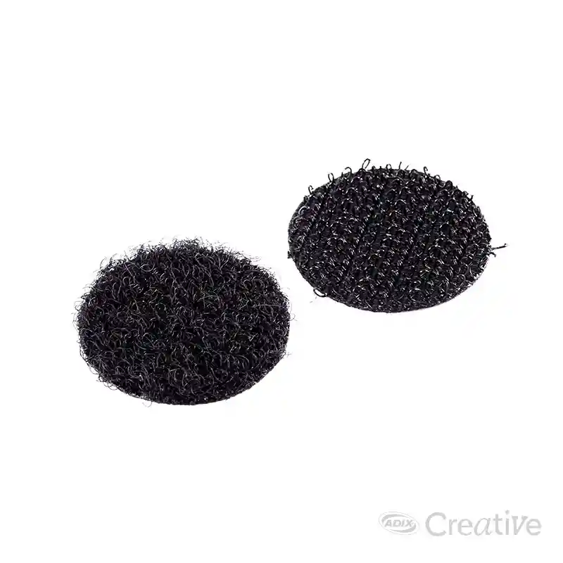 Velcro Adhesivo Negro