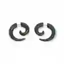 Aros Tribales Tipo Expansores Fake Piercing Modelo Espiral Mediano