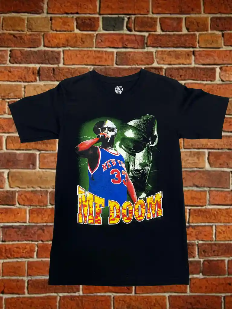 Polera "mf Doom" Talla Xxl (serigrafia Full Color)