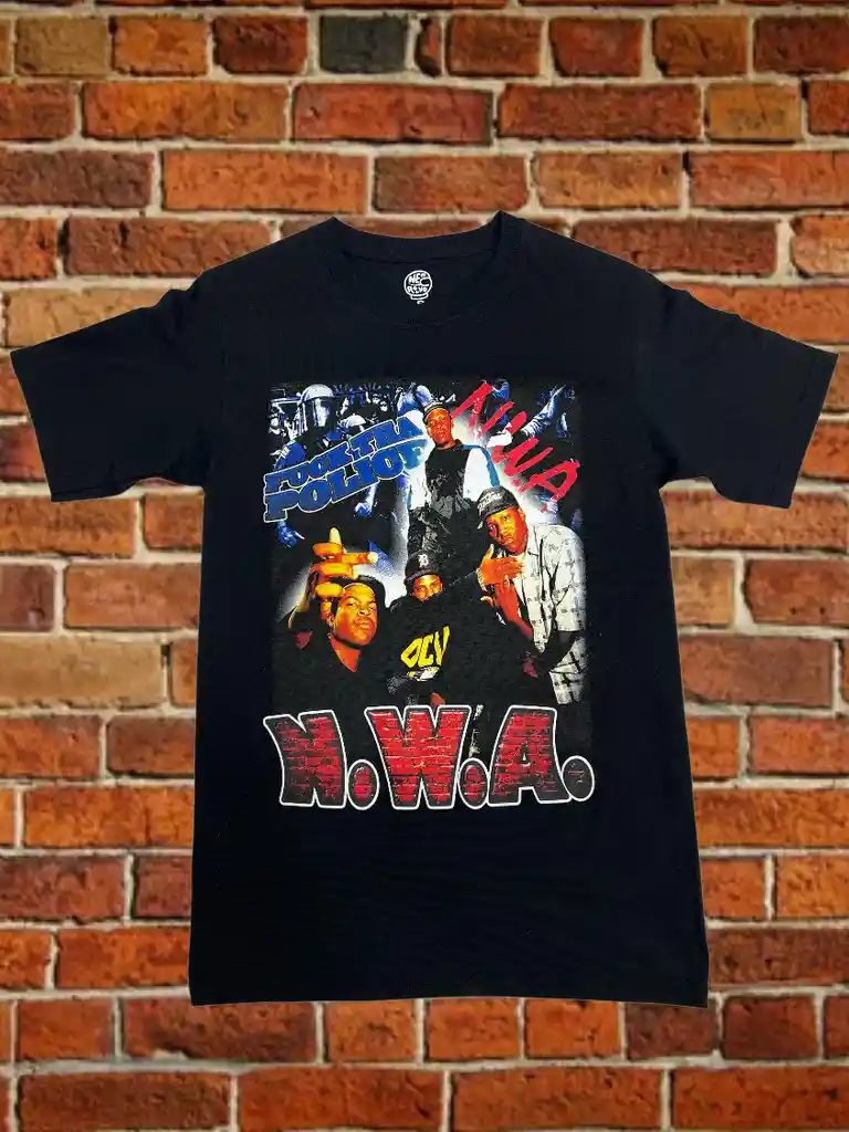 Polera "n.w.a." Talla Xl (serigrafia Full Color)