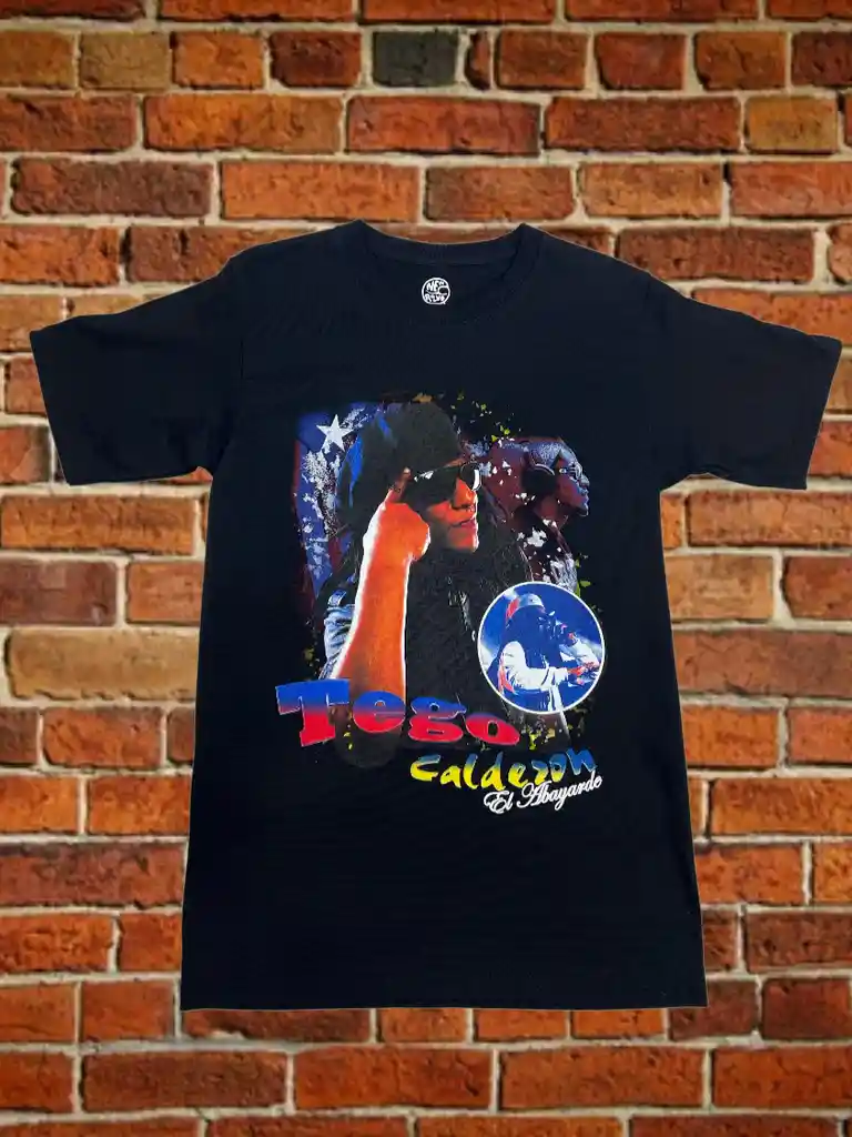 Polera "tego Calderon" Talla Xl (serigrafia Full Color)