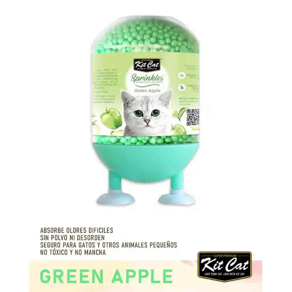 Aromatizante Arenas Kit Cat Sprinkles Manzana