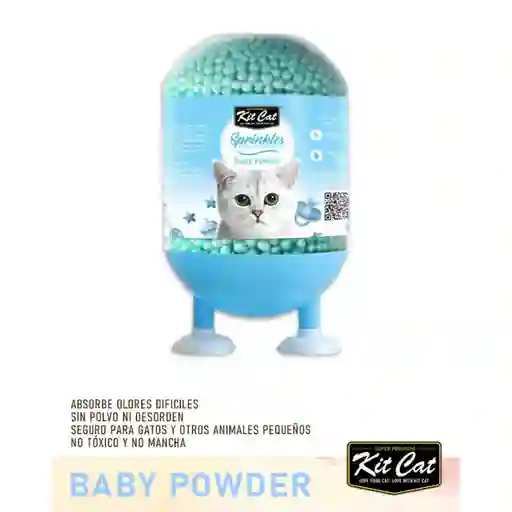 Aromatizante Arenas Kit Cat Sprinkles Baby Powder