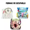 Arco Con Elementos Estimulantes Para Bebé (cuna, Coche, Auto) Color Rosado