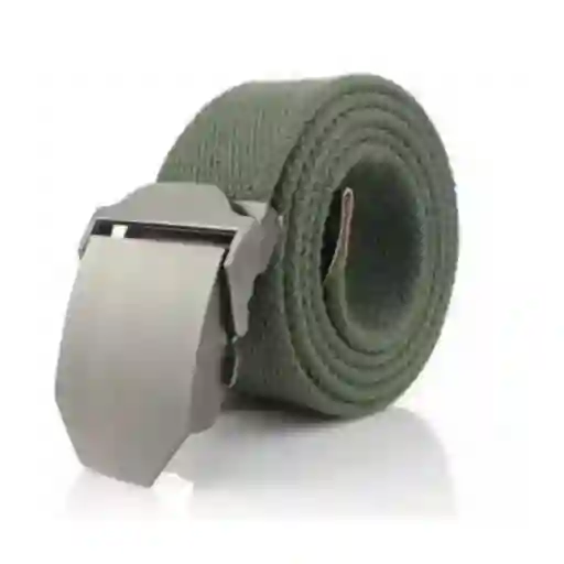 Cinturón Army Táctico Militar Ajustable 140cm Verde