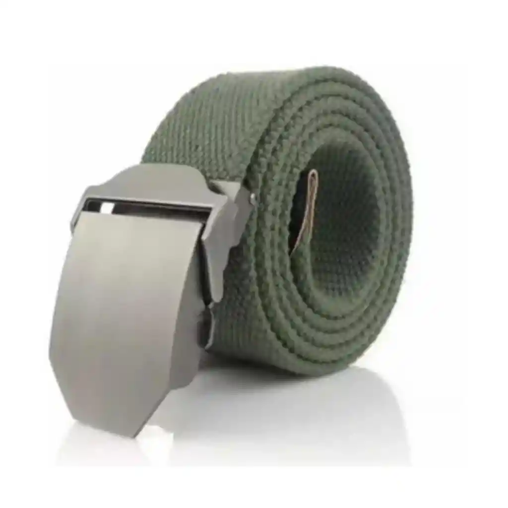 Cinturón Army Táctico Militar Ajustable 140cm Verde