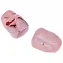 Calcetines Rosados Con Rosita 3d Que Simulan Zapatitos