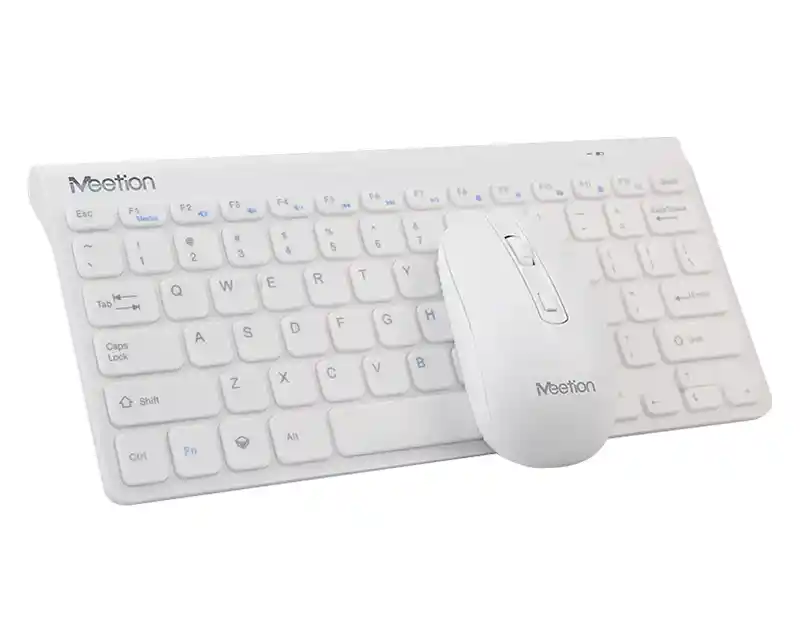 Kit Inalámbrico Teclado Y Mouse Meetion Mini 4000 Color Blanco