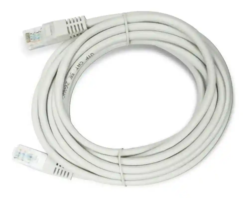 Cable De Red Hp Cat 5 2mt Blanco