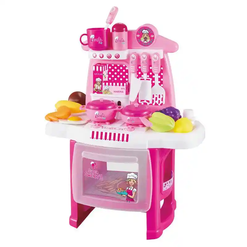 Barbie, Barbie Set De Cocina.