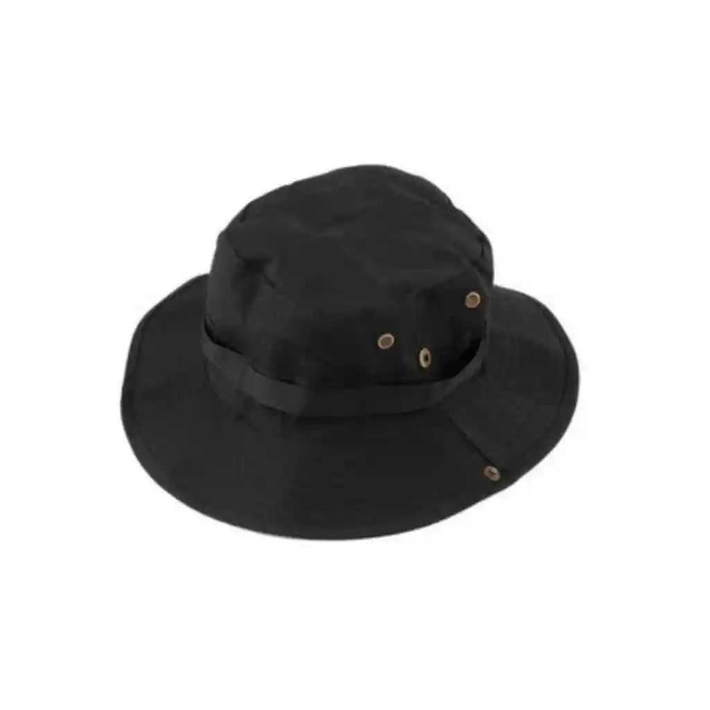 Gorro Boonie Caza Pesca Negro