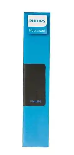 Mouse Pad Philips Basico 3225 Negro
