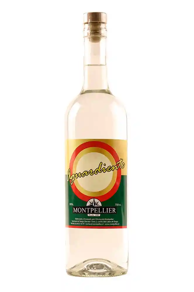 Aguardiente Montpellier 50° 900cc