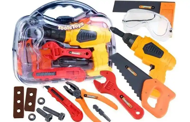 Toolstoys Kit Herramientas 14 Piezas 3*aa No Incluídas