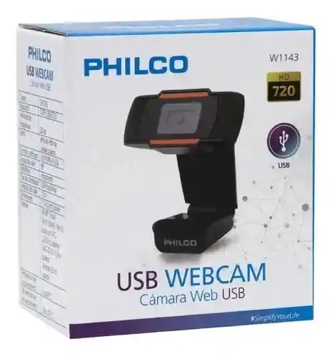 Cámara Web Philco Hd 720p