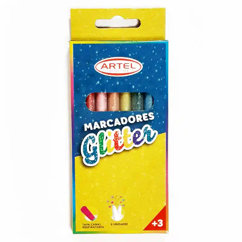 Marcadores Glitter