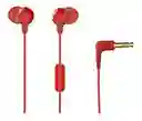 Audifonos Jbl C50hi In Ear Con Cable Rojo