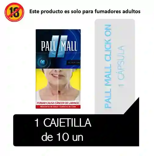 Cajetilla Pall Mall Azul 10