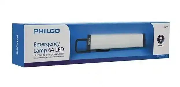 Lampara Emergencia Philco 64 Led Recargable