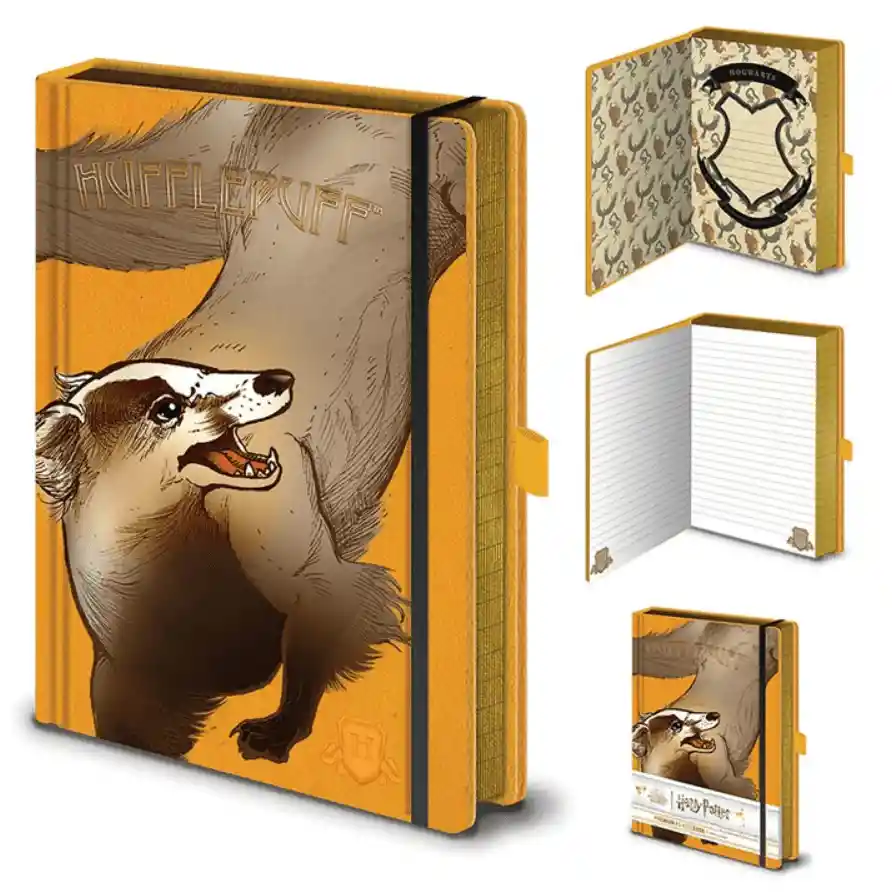 Libreta Premium Hufflepuff