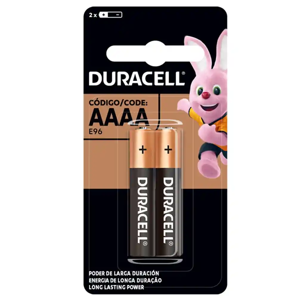 Pilas Duracell Especiales Alcalinas Aaaa De 1,5 V