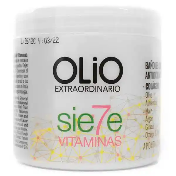 Olio Mascara 7 Vitaminas Antioxidante