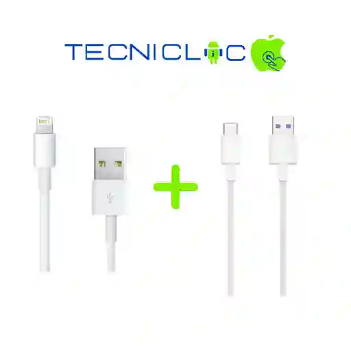 Promocion De Dos Cables Cargadores