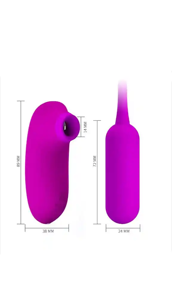 Kit Succionador + Huevo Vibrador