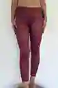 Legging Dark Red L