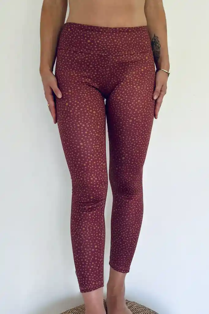 Legging Dark Red M