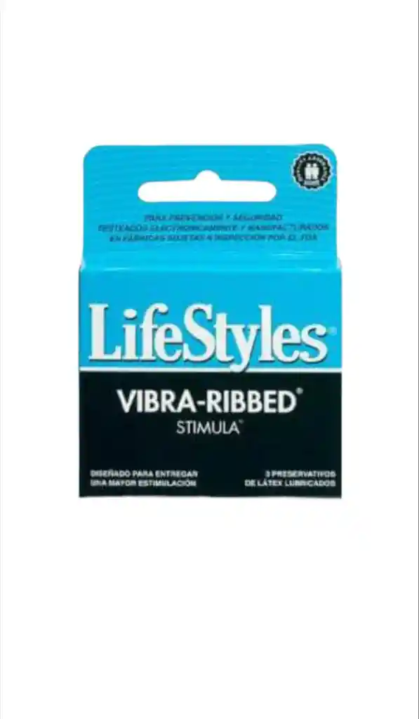 Preservativo Lifestyles Vibra-ribbed