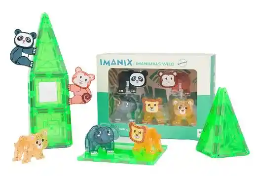 Imanix Imanimals Wild Jungle 5 Figuras