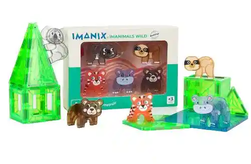 Imanix Imanimals Wild Savanna 5 Figuras