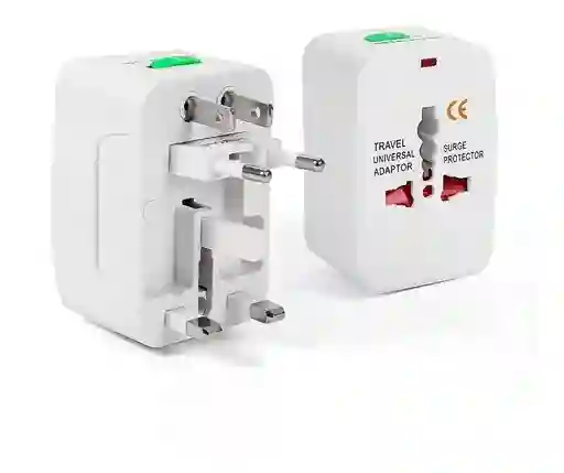 Enchufe Universal Para Viaje Adaptador Viajero Múltiple