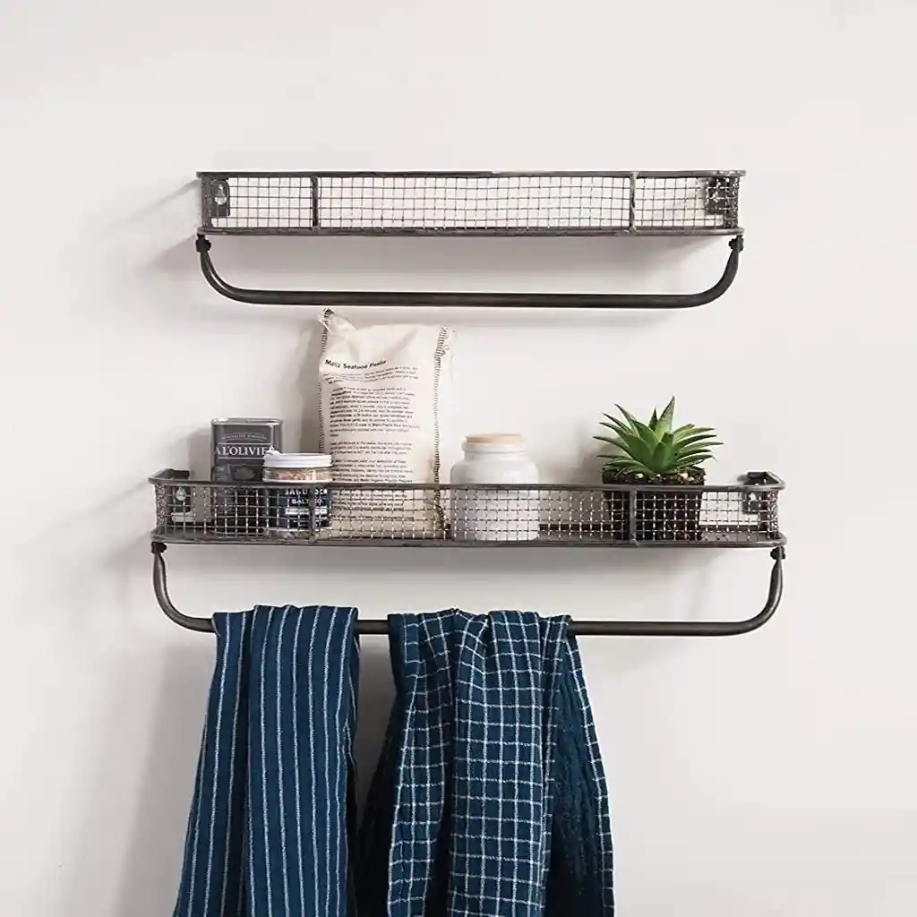 Repisa Toallero Metalica Pequeña