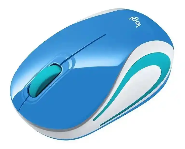 Mouse Inalámbrico Logitech M187 Azul