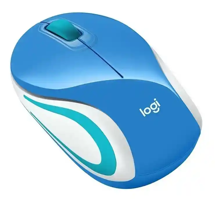 Mouse Inalámbrico Logitech M187 Azul