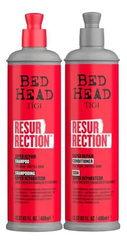 Shampoo Y Acondicionador Bed Head Tigi Resurrection 400 Ml