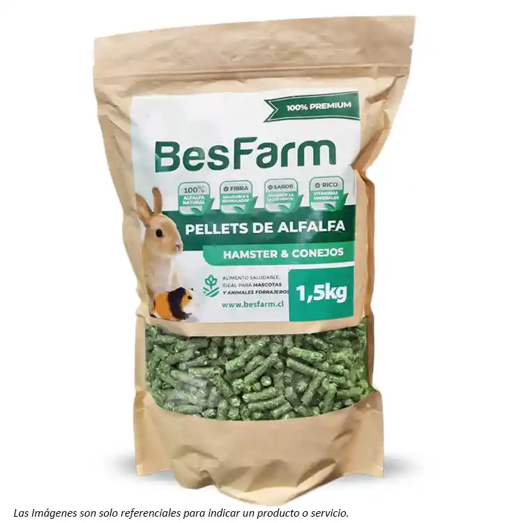 Besfarm Pellet De Alfalfa 1.5kg 100% Premium